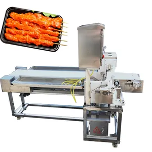 skewer shawarma machine / bbq automatic skewer machine / automatic souvlaki skewer machine
