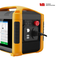 Marcador láser de fibra portátil de mano pequeño, 20W, 30W, 50W, máquina de marcado de grabado de imagen de código QR de Metal