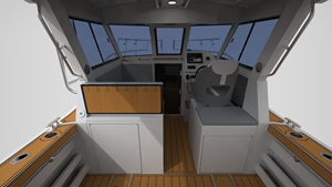 Yate de Aluminio Soldado de <span class=keywords><strong>8m</strong></span>, <span class=keywords><strong>Barco</strong></span> de Pesca de Lujo, <span class=keywords><strong>Barco</strong></span> Crucero con Cabina para 8 Personas en Venta - Product Image 6