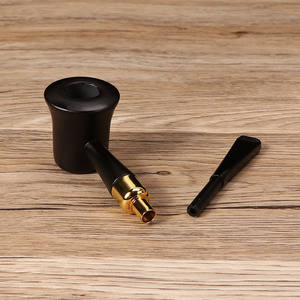 Futeng Pipe à tabac en bois massif de haute qualité réutilisable Portable Pipe à tabac en bois Accessoires pour fumer en gros - Product Image 3
