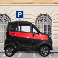 Certificat CEE LEO Luxe Trike Électrique à Trois Roues Scooter Corps Fermé Motorisé 60V >1000W 30-50 Km/h 3 Passagers