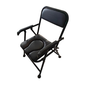 Commode chair for the elderly, <b>portable</b> toilet chair for pregnant women, foldable household toilet chair, toilet <b>stool</b> for the - Product Image 1