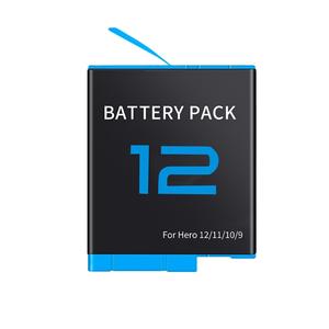 Batería de litio de repuesto de 1800mAh para cámara <span class=keywords><strong>GoPro</strong></span> HERO 12 <span class=keywords><strong>11</strong></span> 10 9, accesorio para cámara de 21/2" - Product Image 2