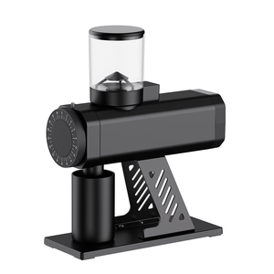 Nuevo Molinillo de Café de Acero Inoxidable con Muelas Planas, 650 rpm, Alta Velocidad, Superfino, para Espresso, para el Hogar, Gd-3405-negro, Totalmente Metálico - Product Image 1