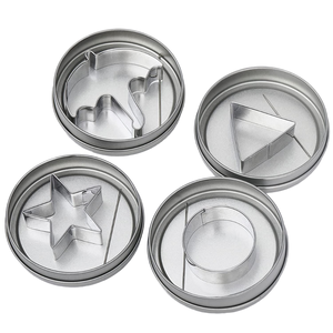 銅クッキーカッター卸売DIYベーキングツールクリエイティブラウンドと傘形状の金属型 - Product Image 1