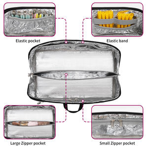 กระเป๋าจัดระเบียบอุปกรณ์ทำผม ReIaveI 2 in 1 สำหรับที่หนีบผมตรง ที่ม้วนผม อุปกรณ์พกพาสำหรับการเดินทางสำหรับผู้หญิง - Product Image 3