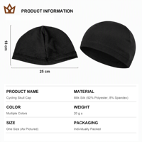Bonnet de cyclisme personnalisé avec logo, en soie glacée, protection UV, séchage rapide, unisexe, été, vente en gros, directement de l'usine OEM