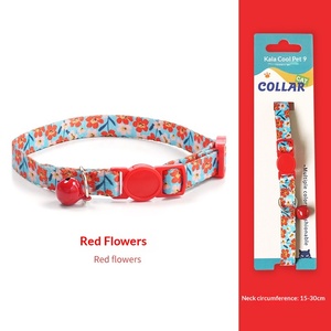 Collar de Lujo con Diseño Original para Gatos, Collar Tejido con Campana, Anti-Asfixia, Hebilla de Seguridad Cómoda, para Todas las Estaciones - Product Image 6