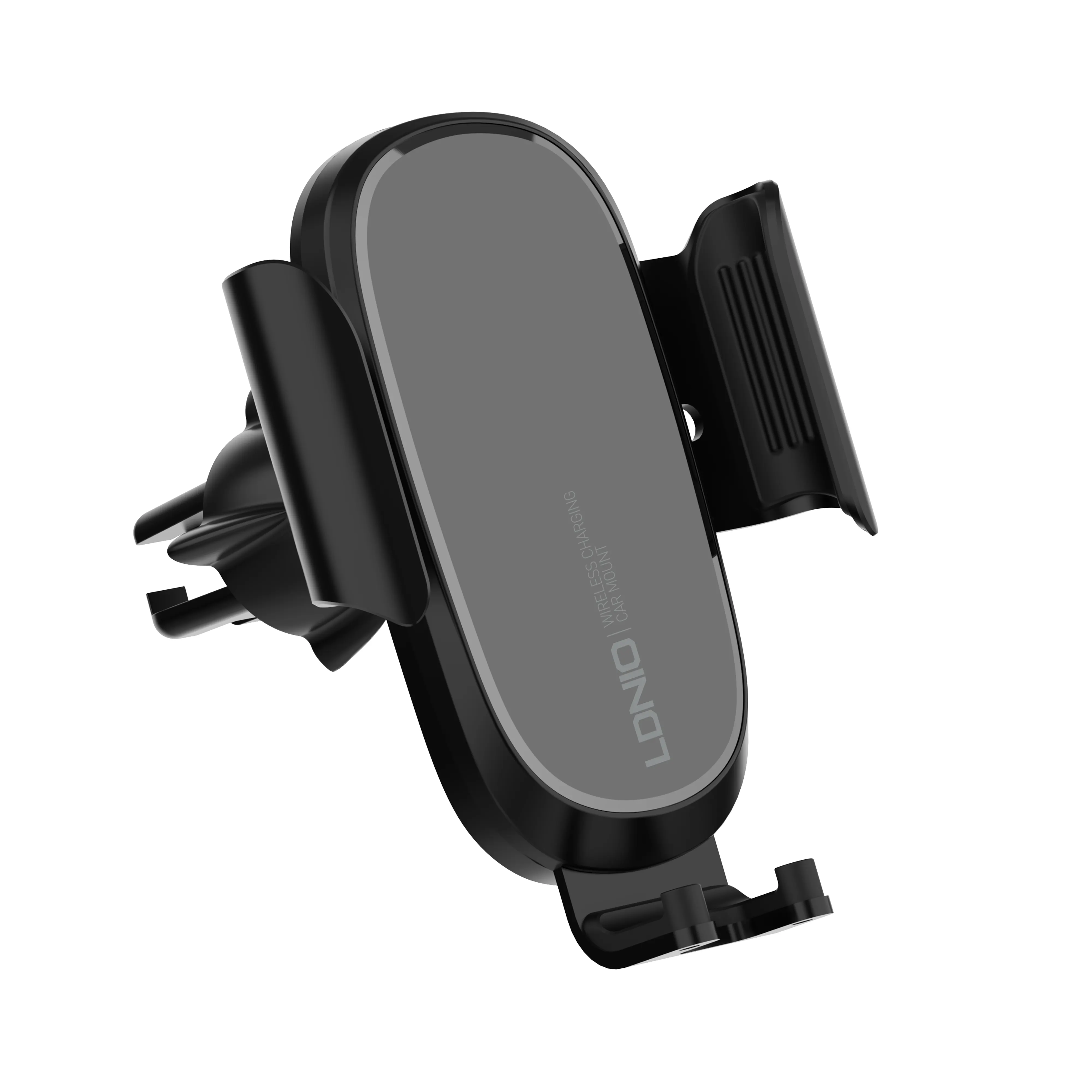 LDNIO MW21 Black Color Automatic Car Mount 15W Wireless Charger Car Phone Holder With Adjustable Air Vent Holder For Cell Phone