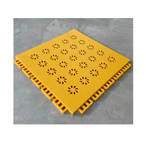 Multi-Function TPE & PP Sport Court Floor <b>Tiles</b> Indoor/Outdoor Basketball Rubber <b>Tiles</b> for Gym School Vinyl Sport Court Flooring - Product Image 1