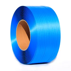Commercio all'ingrosso blu polipropilene rullino di plastica cinghie di imballaggio PP band per la macchina di confezionamento