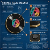 Aimants de réfrigérateur personnalisés en alliage de zinc émaillé rigide, style rétro et mignon, motifs Cassette, TV, Boombox, Vinyle, Console de jeu, Souvenir, Vente en gros