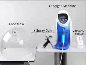 Anti-aging Portable Oxygen Facial Machine with Oxygen Concentrator for Commercial Use US & IT Plug Compatible - Product Image 3