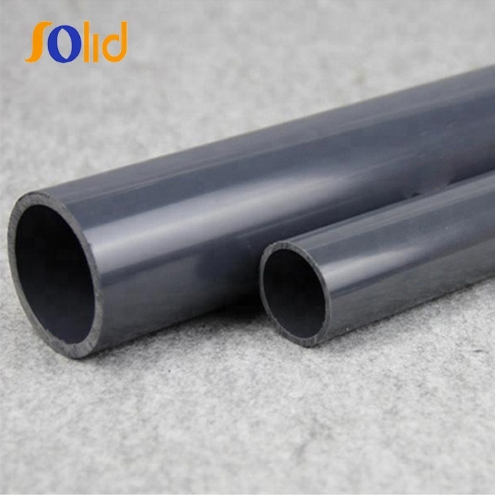 DIN 110mm Pn20 PVC Pipe and Fittings Smooth Surface Low Pressure for Water Supply High Quality Plumbing and Drainage · image 4