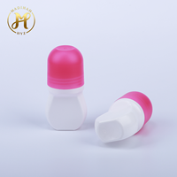 Bouteille vide en plastique de 50 ml personnalisable avec bouchon à vis pour huiles essentielles, lotions, parfums, crèmes solaires, déodorants et sérums de soin – Vente en gros