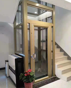 Ascensor Residencial con Accionamiento por Tornillo, Certificado CE, 380 kg, Funcionamiento Estable y Respaldo UPS, Sin Cuarto de Máquinas, Aplicación para Renovación de <span class=keywords><strong>Casas</strong></span> <span class=keywords><strong>Antiguas</strong></span> - Product Image 1