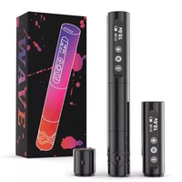 Draadloze PMU SMP Tattoo Machine Pen met extra batterij Elektrische Ombre wenkbrauw lip permanente make-up machine