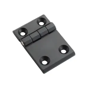 SK2-061 Zinc Alloy Black Painted kitchen door 180 degree exposed hinge Electrical Box Cabinet Butt Hinge