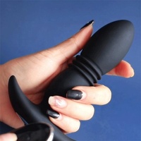 Vibromasseur anal à 12 fréquences pour hommes et femmes Bouchon anal en silicone pour massage de la prostate
