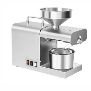 2023 Hot Sale Small Automatic Double head home use Expeller pressed coconut oil machine for small business