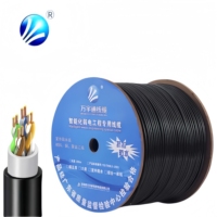 Kabel Cat 5e Outdoor 24AWG Kabel LAN Jaringan UTP FTP 305m CCA Tembaga Cat5e Kabel Komunikasi Jaringan Serbaguna