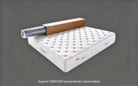 Matelas hybride de luxe 5 étoiles en mousse à mémoire de forme et ressorts ensachés, confortable, taille Queen et King, compressé