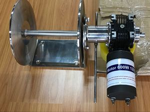 Molinete vertical 400W12V para cadena DIN766 de 6mm - Product Image 3