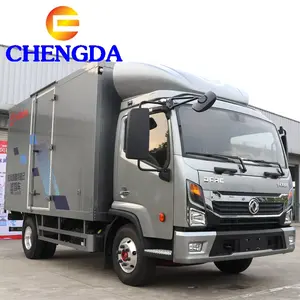 Howo Dongfeng Cabine Dupla 4*2 4*4 Caixa Van Mini Caminhão de Carga