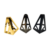 Pinlong Meubles De Luxe Quincaillerie Remplacement Fer Tv Stand Jambes Triangle Canapé Fin Table Jambes