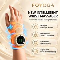 FOYOGA OEM ODM Marque Privée Masseur Chauffant à Impulsions EMS Portable pour Poignet, Genou, Coude, Bras, Jambe – Compresse Chaude – Vente en Gros
