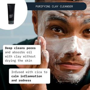 Crème pour les yeux en marque propre, nettoyant visage, hydratant anti-âge, écran solaire SPF 30, lotion de nuit, soin de la peau, ensemble de soins de la peau pour hommes - Product Image 2