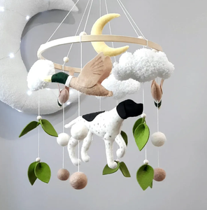 Bébé Mobile chien pointeur allemand pointeur à poil court mobile colvert canard chien mobile nouveau-né cadeau - Product Image 6