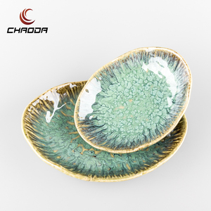Plato creativo japonés de porcelana para sushi y sashimi, plato de pescado de cerámica de diseño único para <span class=keywords><strong>restaurante</strong></span> con logotipo personalizado - Product Image 2