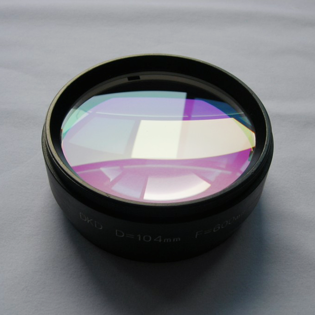 D 104 F 600 1000 1200 Optical Glass Refractive Telescope Objective Achromatic Lens
