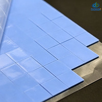 Plaque d'isolation thermique en silicone de 0,8 mm pour le refroidissement du processeur et du GPU