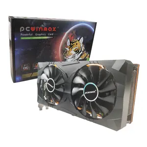 PCWINMAX 라데온 RX 580 RX 5500 RX5700 XT 8GB GDDR6 오리지널 게임 GPU 데스크탑 RX 5700XT 그래픽 카드