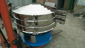 Yüksek hassasiyetli elektrik mekanik döner elek makinesi otomatik endüstriyel titreşimli elek - Product Image 3