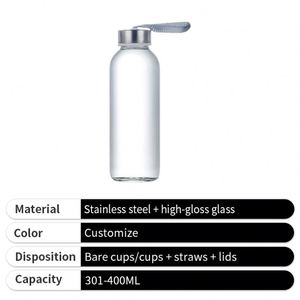 Custom Reusable <b>Cup</b> Advertising Business Glass <b>Cup</b> Wholesale Reusable <b>Cup</b> for Outdoor - Product Image 5
