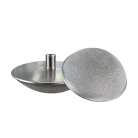 Disque diffuseur d'ozone en alliage de titane et acier inoxydable DN100 DN150 DN180, aérateur à micro-bulles sphériques plates pour la stérilisation à l'ozone