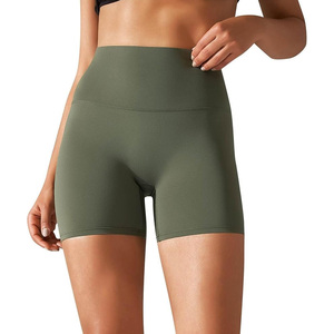 กางเกงโยคะผ้าสแปนเด็กซ์/โพลีเอสเตอร์ไซส์ใหญ่ เอวสูง แห้งเร็ว กระชับรูปร่าง สำหรับผู้หญิง ใส่สบายในชีวิตประจำวัน - Product Image 1