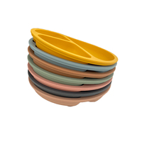 1 pièce, set de Table pour enfants LFGB, en Silicone, pièce de monnaie certifié