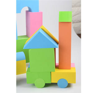 Bloques de Construcción de Espuma EVA Grandes y Suaves de Alta Calidad, Educativos, Lavables, Cuadrados, No Tóxicos y Seguros para Niños Pequeños y Niños - Product Image 4