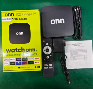 ONN <span class=keywords><strong>Fire</strong></span> TV Stick 4K HDR HD WIFI 5G BT DDR4 ATV con Telecomando Vocale, 8GB RAM 128GB ROM, Canali Gratuiti, Sistema Operativo Android 11, Quad Core - Product Image 1