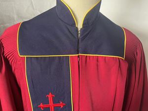 ชุดคลุมนักบวชสีดำคลาสสิกแบบสั่งทำพิเศษ (<span class=keywords><strong>Cassock</strong></span>) - ขายส่ง ฟรี/ขนาดใหญ่พิเศษ โพลีเอสเตอร์ ผลิตจากเจียงซู ระยะเวลาผลิตตัวอย่าง 7 วัน - Product Image 5
