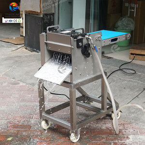 Squid <b>Ring</b> Cutting Machine Stainless Steel Fish Processing <b>Cutter</b> Conveyor Type for Seafood Processing - Product Image 3