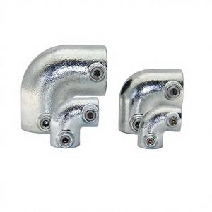 <span class=keywords><strong>HULK</strong></span> Metal Doble Galvanizado con Dos Enchufes 90 °   Protector de Seguridad para Codos con Abrazadera de Bloqueo - Product Image 4