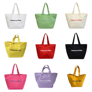 गर्म बिक्री बड़ी क्षमता कैनवास पत्र टोटे बैग महिलाओं के फैशन दैनिक उपयोग कंधे का पट्टा हैंडबैग कैनवास सभी मौसमों - Product Image 2