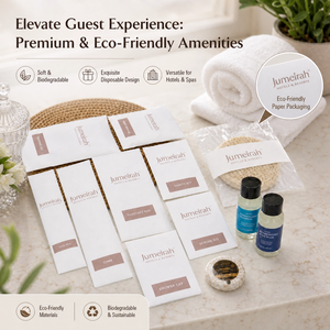 Set di Cortesia per Hotel di Lusso di Alta Qualità, Kit di Accessori Usa e Getta Portatili per il Bagno - Product Image 3