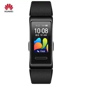 Original Huawei Band 4 Pro Smart Watch Bracelet Amoled 0.95 "Metal Material Heart Rate Sensor 2020 Android Smart Watch Phone