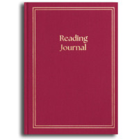 Journal de lecture personnalisé en lin relié rigide, cadeau pour les amoureux des livres, journal de lecture, suivi de votre lecture, adapté à l'écriture